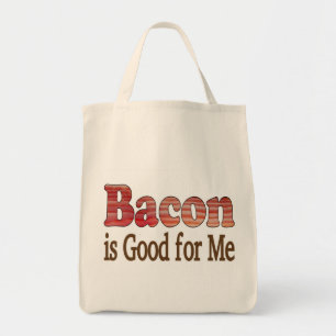 Tote Bag Bacon est bon pour moi