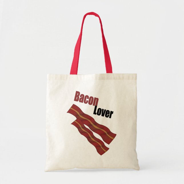 Tote Bag Bacon Lover (Devant)