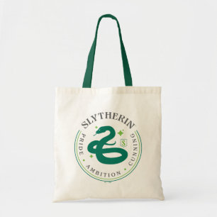 Tote Bag Badge de fierté de la maison SLYTHERIN™ serpent ve