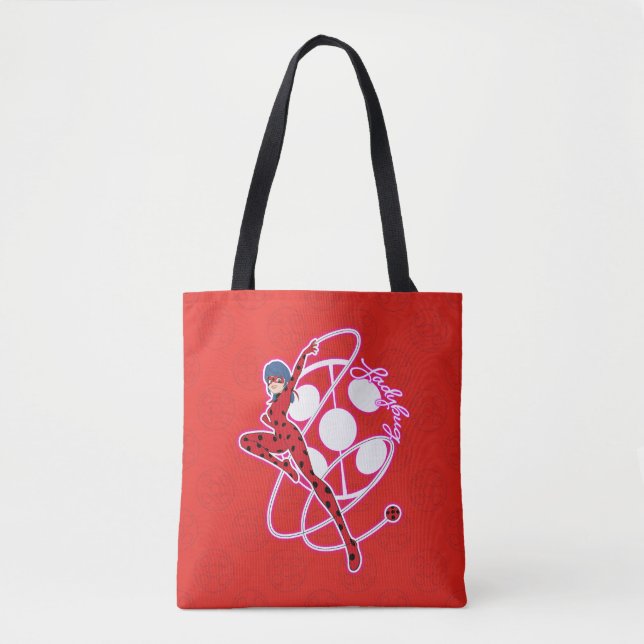 Tote Bag Badge Miraculous Ladybug (Devant)