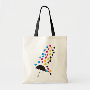 Tote Bag Bag CMYK Rain