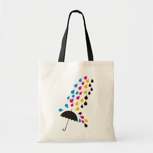 Tote Bag Bag CMYK Rain (Devant)