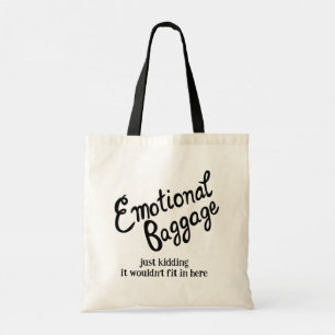 Tote Bag Bagages émotionnels manutentionnés mignonne drôle