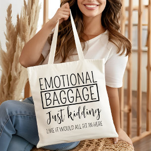 Tote Bag Bagages Émotionnels Plage Aesthétique tendance pou
