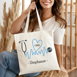 Tote Bag Bags morts de Nurse RN LPN CNA PA EMT With custom 