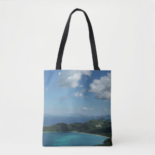 Tote Bag Baie de Magens, scene de l'île St Thomas Beautiful