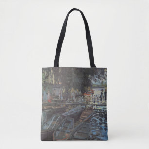 Tote Bag Baigneurs à La Grenouillère par Claude Monet