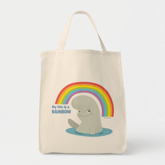 Tote Bag Bailey | Ma vie est un arc-en-ciel (Devant)