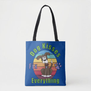Tote Bag Baisers de chien réparer tout