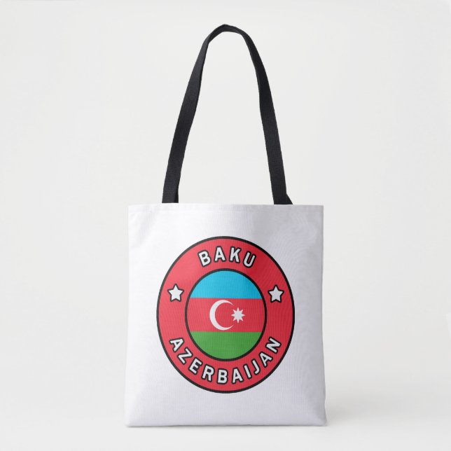 Tote Bag Bakou Azerbaïdjan (Devant)