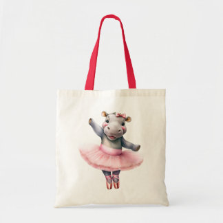 Tote Bag Bal hippo de danse