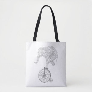 Tote Bag Balance Eléphant