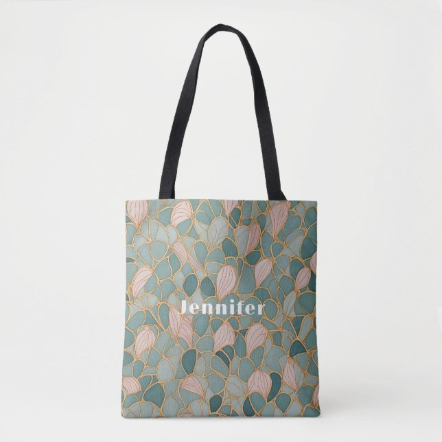 Tote Bag Balances mystiques : Imaginaire pastel (Devant)