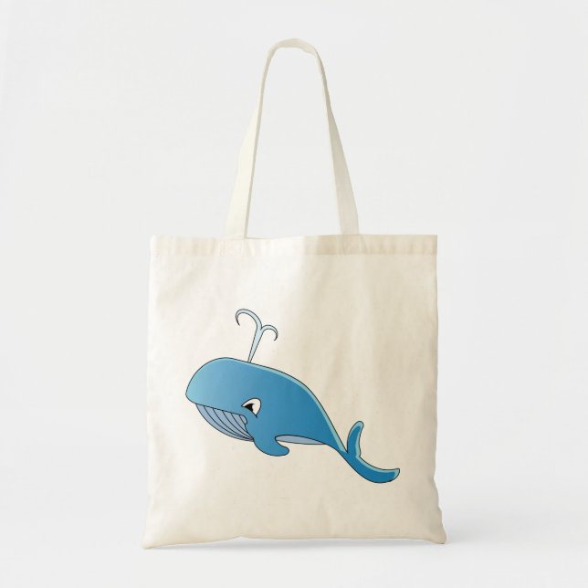 Tote Bag Baleine - Budget Fourre-tout (Devant)