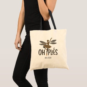 Tote Bag Ballerina Boule de danse de ballet personnalisée