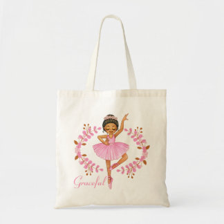 Tote Bag Ballerine Brunette Gracieuse