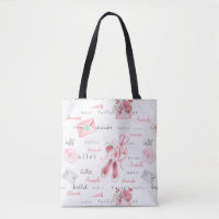Ballet personnalisé Ballerina Cadeau Joli rose