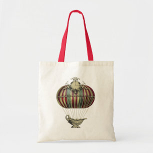 Tote Bag Ballon baroque avec l'horloge