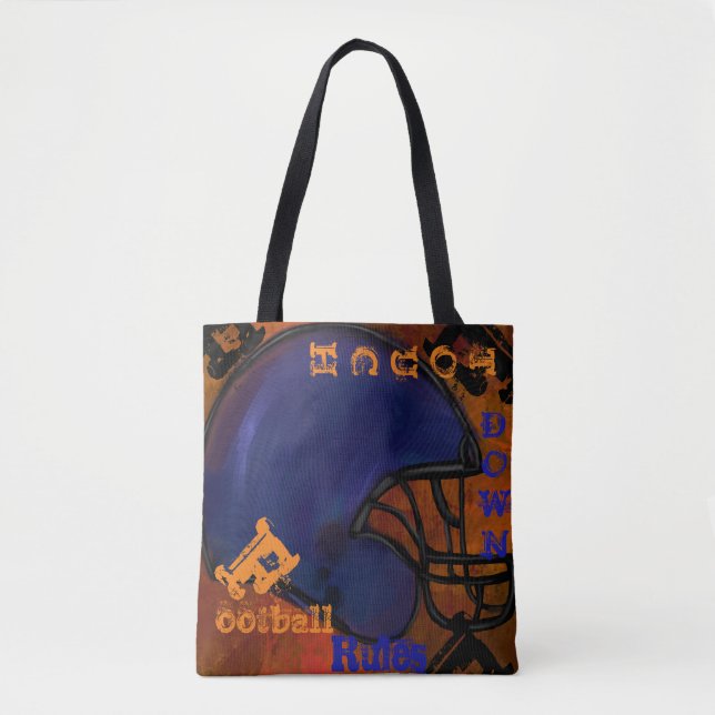 TOTE BAG BALLON DE FOOT AMÉRICAIN (Devant)