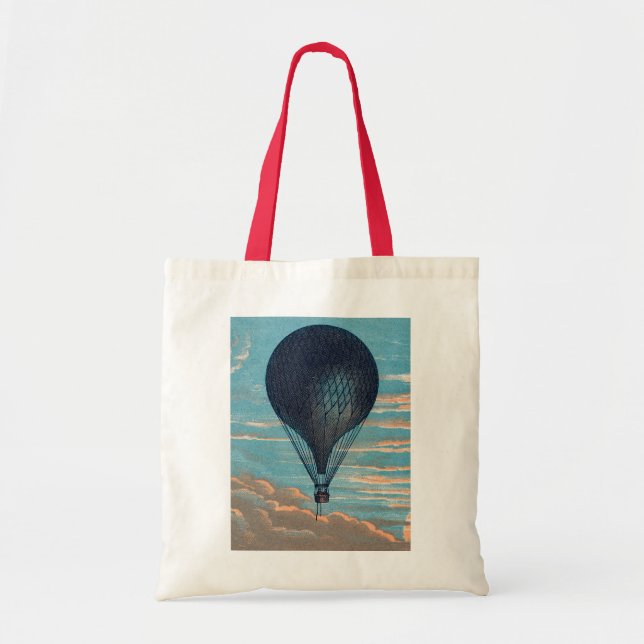 Tote Bag Ballons à air vintage (Devant)