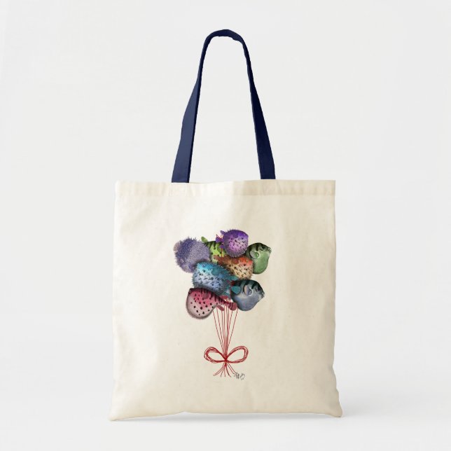 Tote Bag Ballons à poissons (Devant)