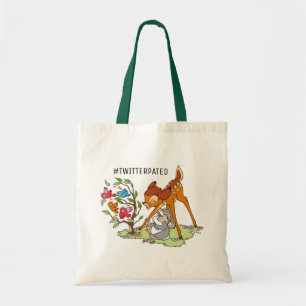 Tote Bag Bambi Et Thumper Rire Des Oiseaux
