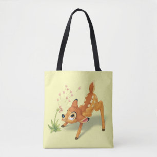 Tote Bag Bambi regarde les graines de Dandelion voler
