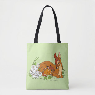 Tote Bag Bambi Se Repose Avec Sa Mère