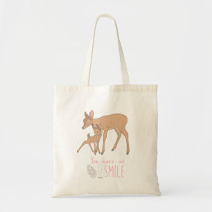 Tote Bag Bambi  Tu me fais sourire