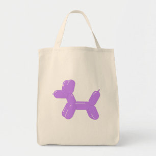 Tote Bag Bande de ballons de chien pourpre
