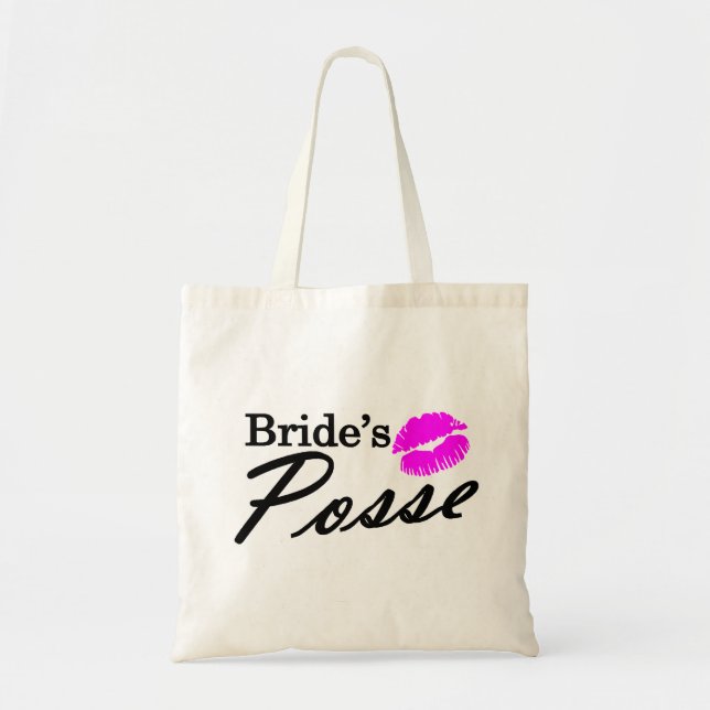Tote Bag Bande de jeunes mariées (Devant)