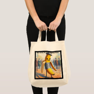 Tote Bag Bande dessinée Hilarious Rick London "Duct Taped B