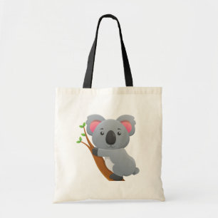 Tote Bag Bande dessinée mignonne d'ours de koala