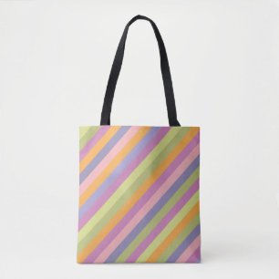Tote Bag Bandes colorées