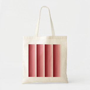 Tote Bag Bandes d'ombre rouges