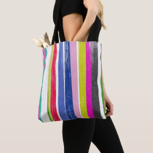 Tote Bag Bandes verticales
