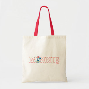 Tote Bag Bannière avec le nom de Minnie classique