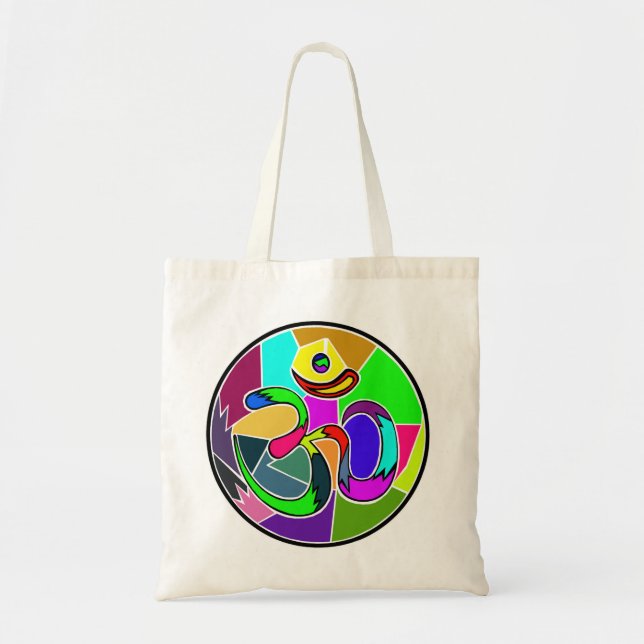 Tote Bag Banque Fourre-tout Om (Devant)