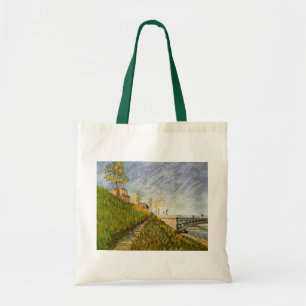 Tote Bag Banques de Seine, Pont de Clichy par Vincent van G