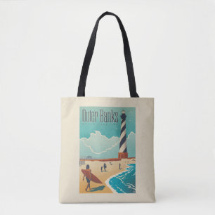 Tote Bag Banques extérieures   Caroline du Nord