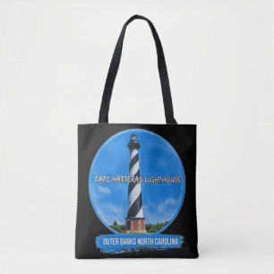 Tote Bag Banques extérieures du phare de Cape Hatteras N.C.