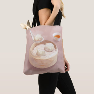 Tote Bag Bao Buns à vapeur avec thé