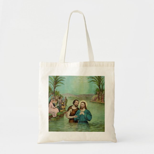 Tote Bag Baptême de Jésus-Christ (Devant)