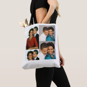 TOTE BAG BARACK ET MICHELLE OBAMA