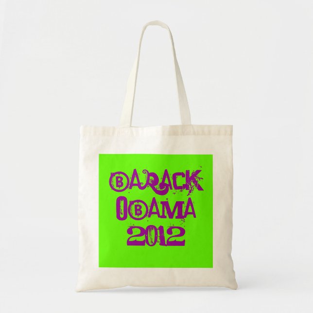 TOTE BAG BARACK OBAMA 2012 (Devant)