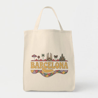 Tote Bag Barcelona Spain Europe