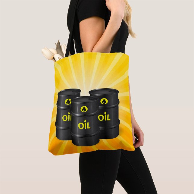 Tote Bag Barils d'huile (Créateur téléchargé)