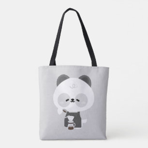 Tote Bag Barista Panda Mignon