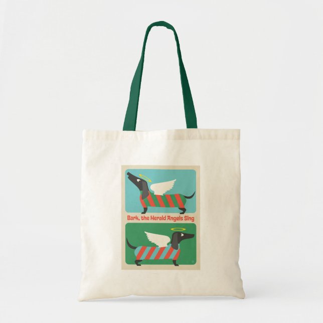 Tote Bag Bark, Le Herald Angels Chante (Devant)