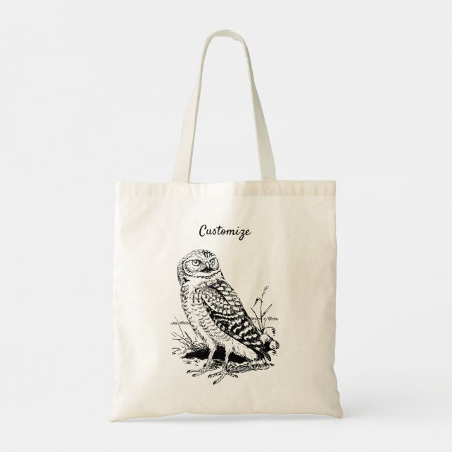 Tote Bag Barne Owl Thunder_Cove (Dos)